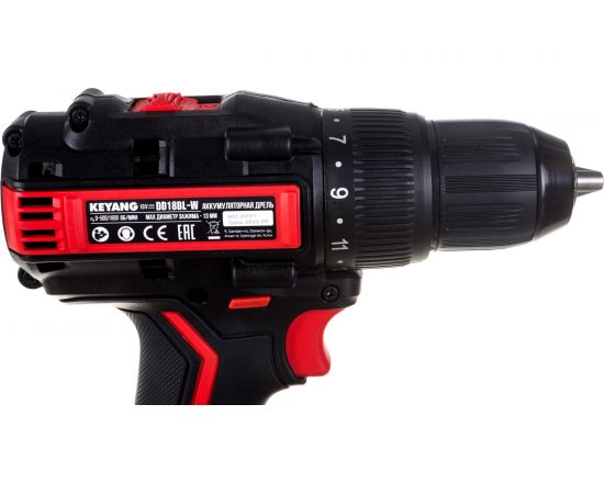 Аккумуляторная дрель-шуруповерт KEYANG DD18BL-W – изображение 6