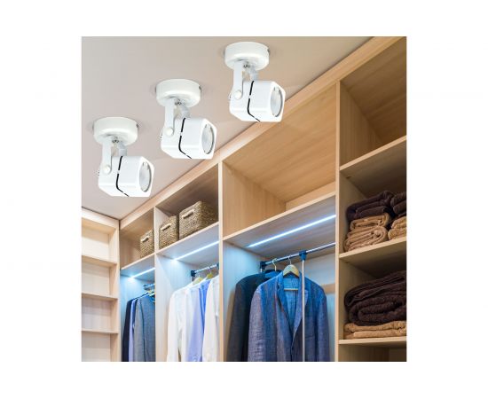 Накладной светильник ЭРА OL3 GU10, WH, белый Б0044263 – изображение 8