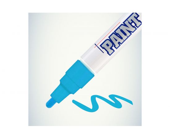 Маркер краска Munhwa голубой 4мм PM-12 – изображение 8