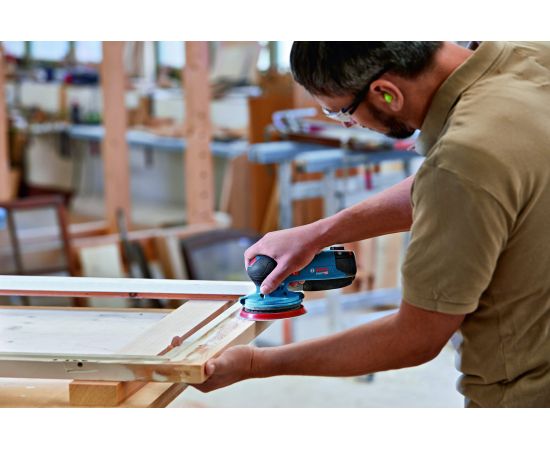 Аккумуляторная эксцентриковая шлифмашина BOSCH GEX 12V-125 0601372101 – изображение 9