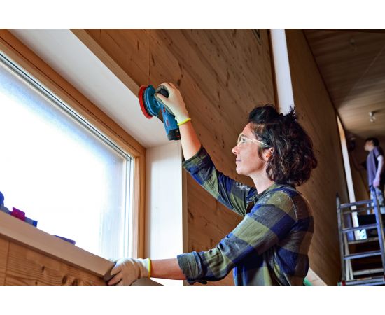 Аккумуляторная эксцентриковая шлифмашина BOSCH GEX 12V-125 0601372101 – изображение 10