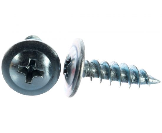 Саморезы с полусферической головкой и острием Профикреп цинк, 4,2х16 200 шт 2000906223 