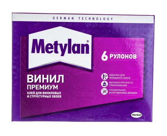 Обойный клей Metylan Винил Премиум без индикатора 200 г Б0023080 