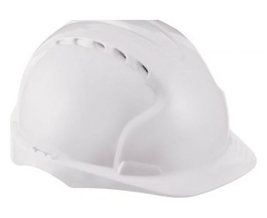 Защитная каска с храповым механизмом РИМ Эталон белая 731988бел 