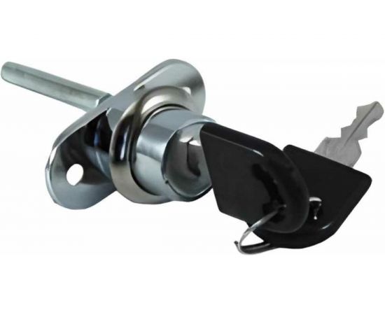 Мебельный замок MFK-TORG центральный, на 3 ящика, 500 мм, цилиндр, диаметр 19 мм Z/M02533504 Z/M1384 