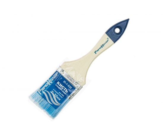 Плоская кисть РемоКолор Стандарт Аква, 2-50 мм, 01-1-520 