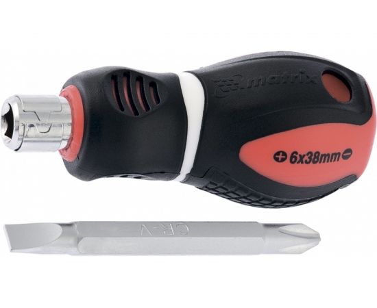 Комбинированная отвертка SL 6 Ph2 х 38 мм MATRIX MASTER 11581 