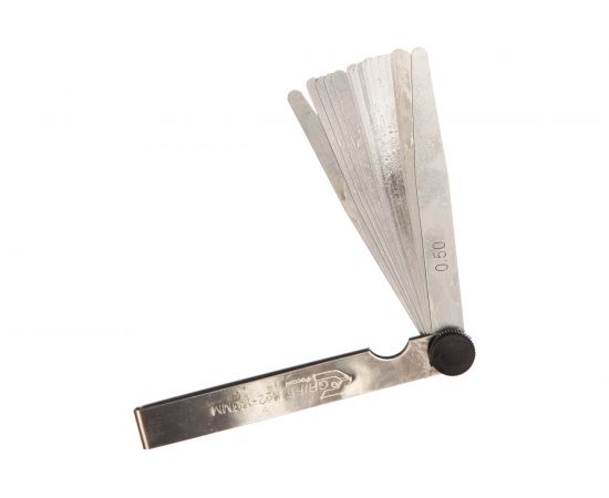 Набор щупов 0.02-0.5 мм, 17 пластин, длина 100 мм GRIFF D127011 