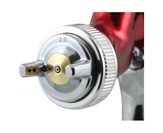 Окрасочный пистолет с верхним пластиковым бачком RADEX Star SMV-4F-142G – изображение 2