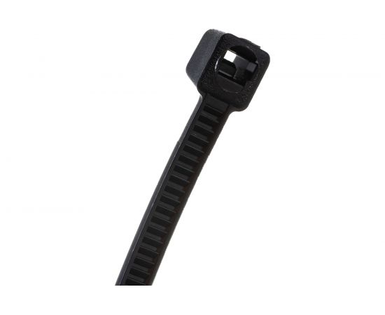 Универсальный пластиковый хомут ЭВРИКА черный 3.0x120мм 25шт ER-13122 – изображение 3