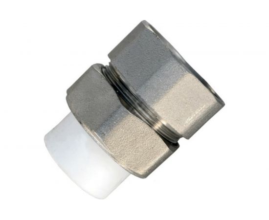 Муфта комбинированная RTP разъемная, американка, внутренняя резьба, D25х1/2 мм 10618 – изображение 3