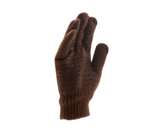 Трикотажные двойные перчатки Сибртех верблюжья и овечья шерсть, ПВХ покрытие 68635 – изображение 3