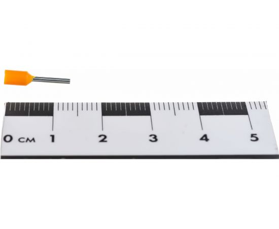 Наконечник Navigator 71 904 NET-E0508-B10 Е-гильзы НШВИ оранжевый 10 шт/упак 71904 – изображение 3