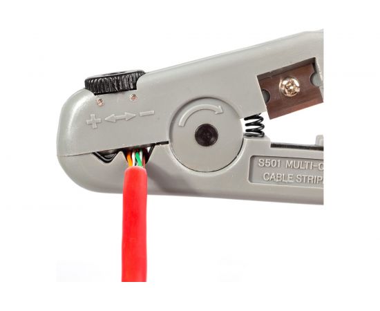 Инструмент для зачистки и обрезки витой пары КВТ КС-501 84826 – изображение 4