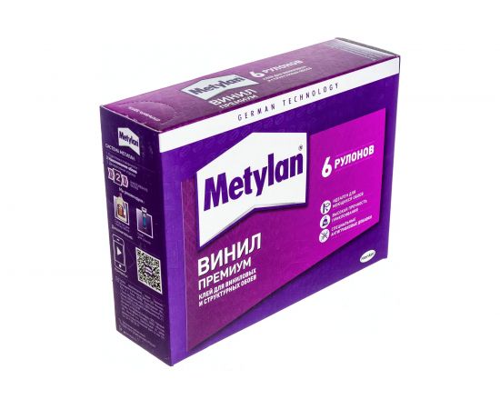 Обойный клей Metylan Винил Премиум без индикатора 200 г Б0023080 – изображение 4