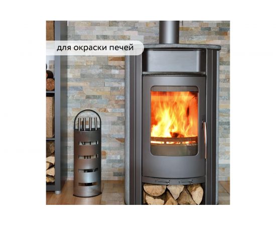 Термостойкая эмаль Elcon Max Therm серая, 400 градусов, 0,4 кг 00-00002916 – изображение 4