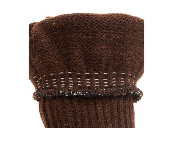 Трикотажные двойные перчатки Сибртех верблюжья и овечья шерсть, ПВХ покрытие 68635 – изображение 5