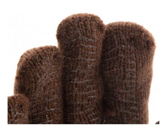 Трикотажные двойные перчатки Сибртех верблюжья и овечья шерсть, ПВХ покрытие 68635 – изображение 7