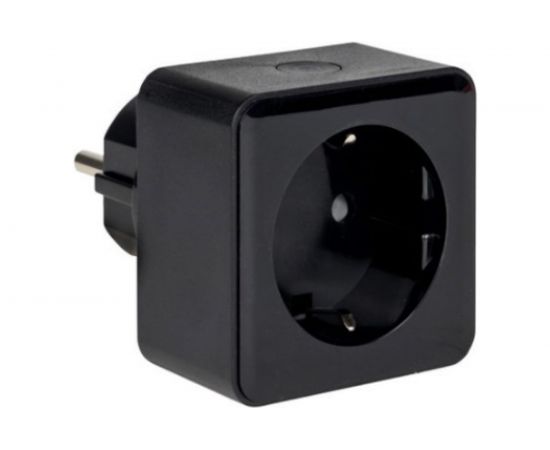 Умная розетка EKF Wi-Fi PRO HomeConnect, черная RCS-2-WF 