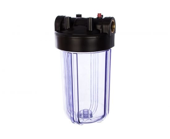 Корпус АКВА ПРО 10ВВ ХВС 1"" прозр., ключ и скоба MY-H10TB 403 