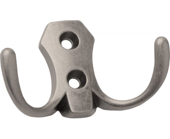 Мебельный крючок KERRON Д82 Ш45 В26, черненый старинный цинк KR 0020 BAZ 