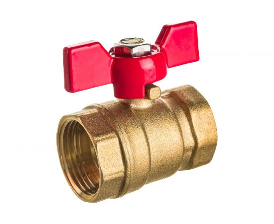 Шаровой кран ProfECO 3/4 ВР-ВР, муфтовый, бабочка, Ду20, Ру20 11Б27п1 PE-34FFB 