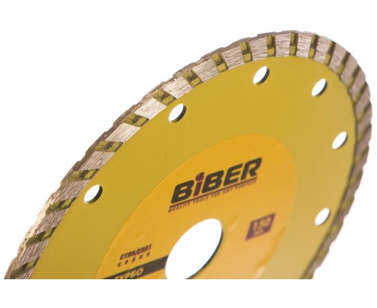 Диск алмазный турбо Стандарт (150х20/22.2 мм) Biber 70204 тов-173215 – изображение 2