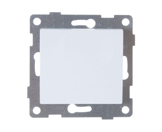 Проходной механизм переключателя GUSI ELECTRIC Bravo 1 клавиша, СУ, 10А, 250В, белый С10В4-001 – изображение 2