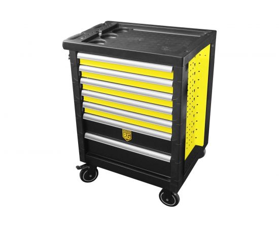 Инструментальная тележка Berger BG 7 ящиков с системой антиопрокидывания BG1509 – изображение 2