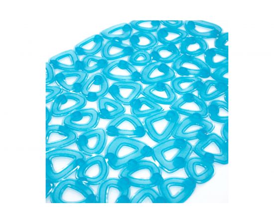 Противоскользящий коврик для ванны/душевой кабины Master House Тенерифе 36х68 см, бирюзовый 60417 – изображение 2