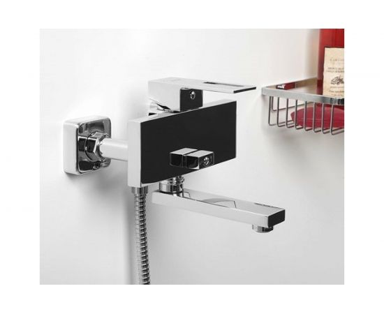 Смеситель для ванны с коротким изливом WasserKRAFT Alme 1501 – изображение 2