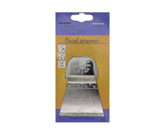 Полотно алмазное погружное по керамике и керамограниту El-P 66 мм Hilberg HR4366 – изображение 2