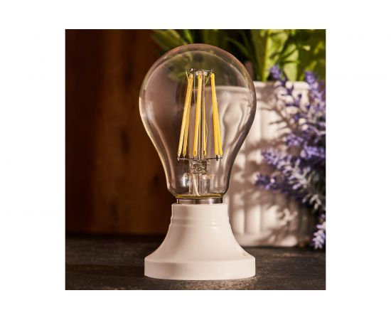 Филаментная лампа REXANT Груша A60 13.5 Вт 14000K E27 604-082 – изображение 2