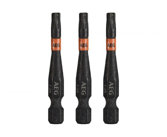 Биты ударные AAK503TX25 (3 шт; TX25; 50 мм) AEG 4932479188 – изображение 2