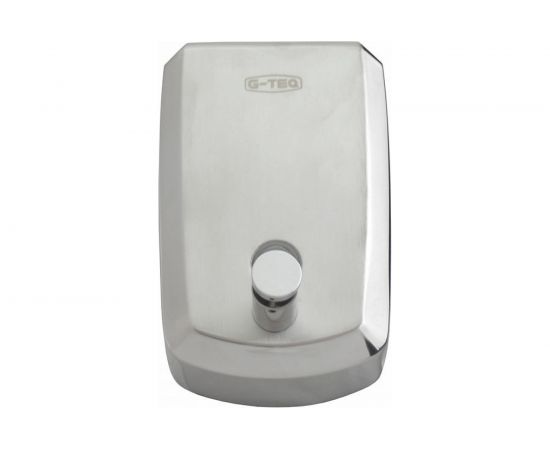 Дозатор для жидкого мыла 1 л. G-teq 8610 Lux металл – изображение 2