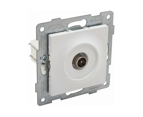 Антенная розетка GUSI ELECTRIC Ugra одинарной, СУ, белый С11А1-001 – изображение 2