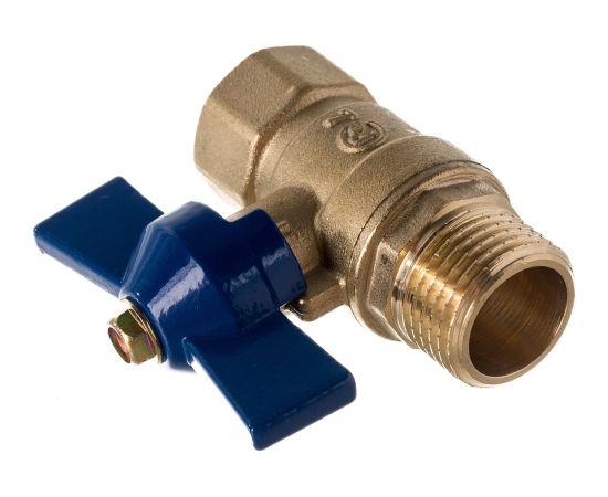 Шаровой кран ZOX 1/2 вн/нар., бабочка 519279 – изображение 3