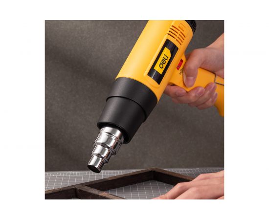 Термопистолет/технический фен DELI DL5318 1600Вт 103019 – изображение 3