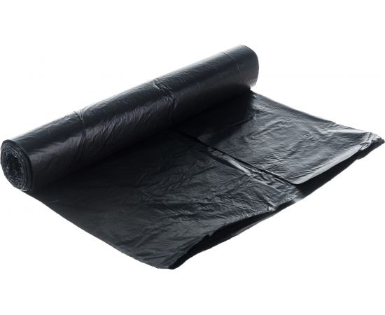 Пакеты для мусора пвд прочные Home (120 л; 10 шт; черные, длинный ролик) PALISAD 927265 – изображение 3