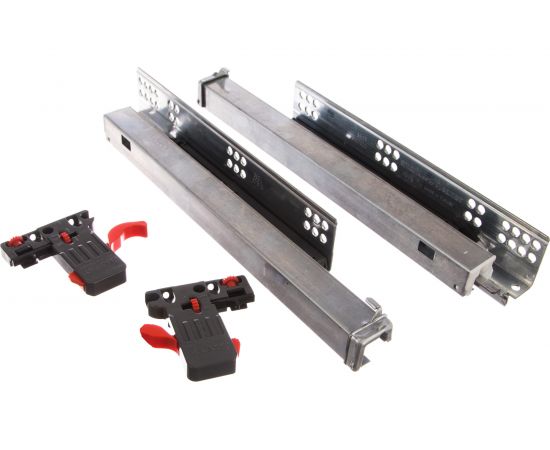 Направляющая полного выдвижения c доводчиком SAMET SMART SLIDE, Lock-Fix 350 мм СТ-00001279 – изображение 3