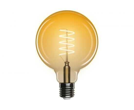 Светодиодная лампа ФОТОН LED FL G95-S 4W E27 2200К, серия ДЕКОР 23978 – изображение 3