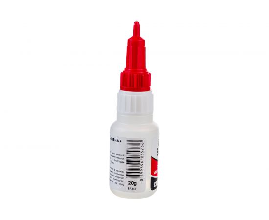Универсальный супер клей Bull CA12-100HV средней вязкости 20 гр BA155 – изображение 3