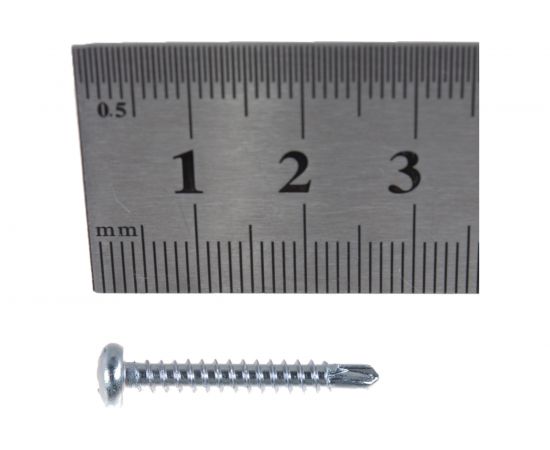 Саморез ЦКИ DIN7504-M 3.5х25 сверлоконечный Ц 52979 – изображение 3