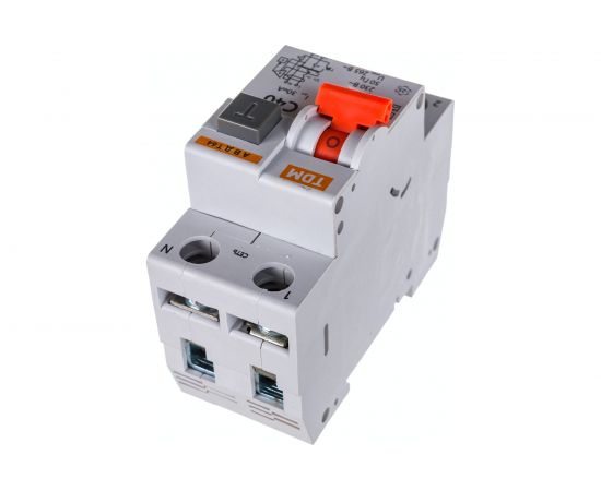 Автоматический выключатель дифференциального тока TDM АВДТ 64 C40 30мА SQ0205-0010 – изображение 3