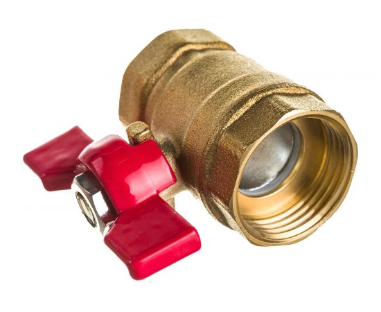 Шаровой кран ProfECO 3/4 ВР-ВР, муфтовый, бабочка, Ду20, Ру20 11Б27п1 PE-34FFB – изображение 3