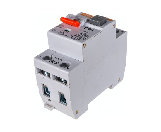 Автоматический выключатель дифференциального тока TDM АВДТ 64 C40 30мА SQ0205-0010 – изображение 4