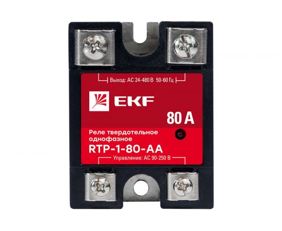 Твердотельное реле EKF однофазное RTP-80-AA PROxima rtp-1-80-aa – изображение 4