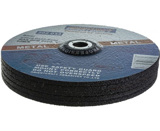 Диск зачистной по металлу (5 шт; 230x6x22.2 мм) Orientcraft OCW230602210 – изображение 4