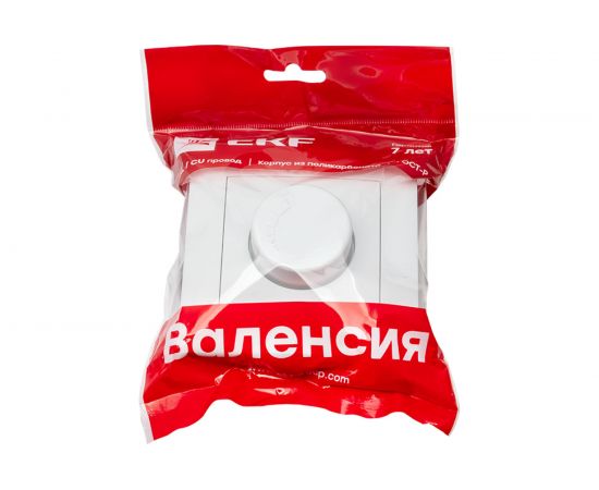 Светорегулятор EKF Валенсия, 600W 220В белый PROxima EWD06-101-10 – изображение 5