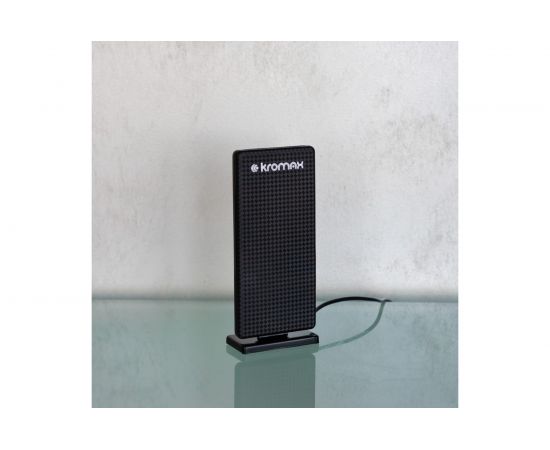 Комнатная активная TV антенна Kromax FLAT-09 black-gray 78971 – изображение 5